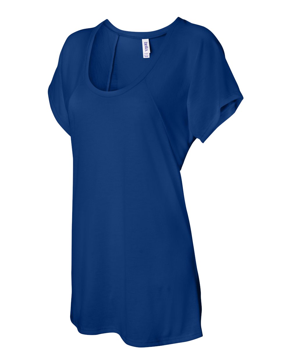 Women’s Flowy Raglan Tee - Side - B87506753 - True Royal
