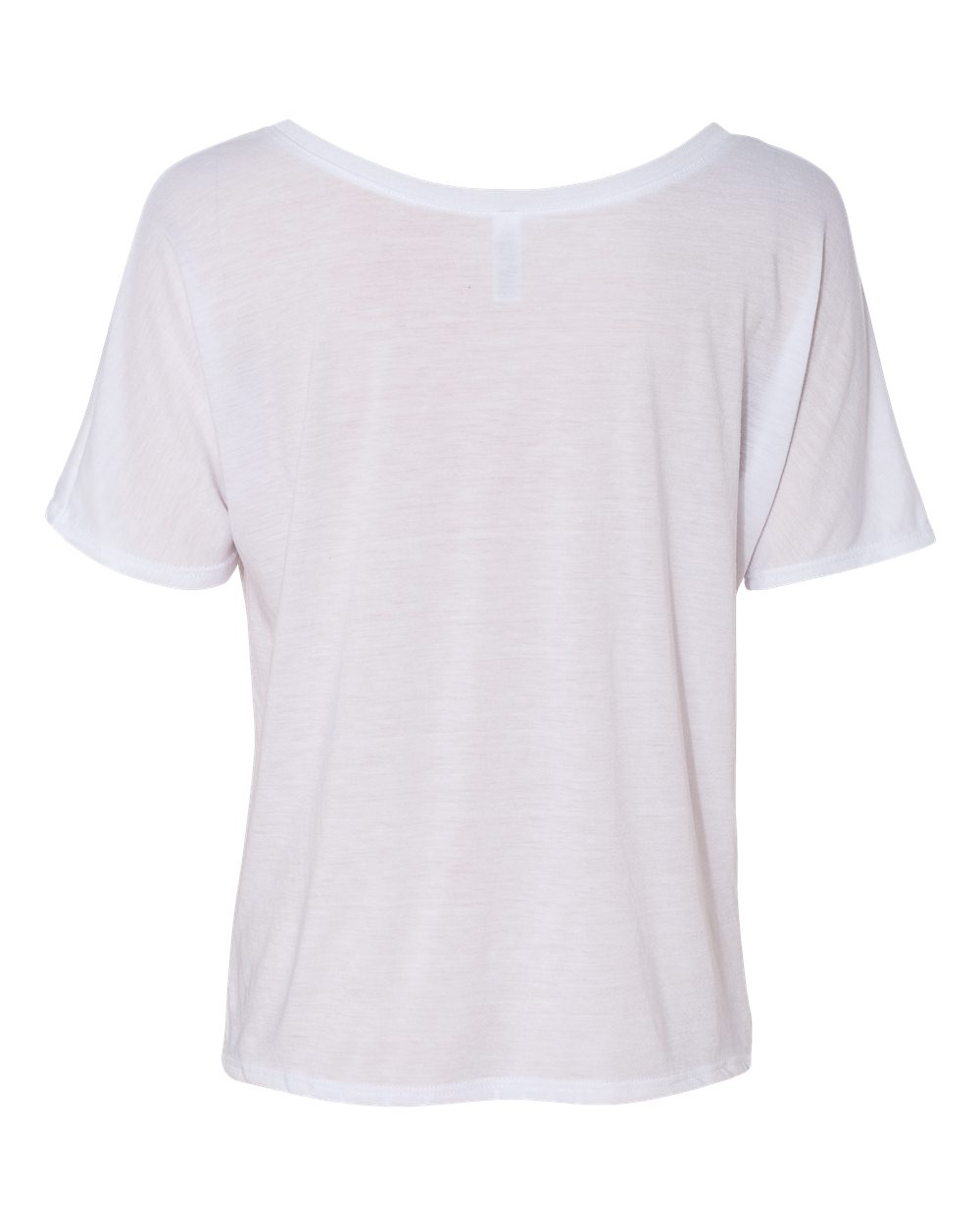 Women’s Slouchy Tee - Back - B80606003 - White