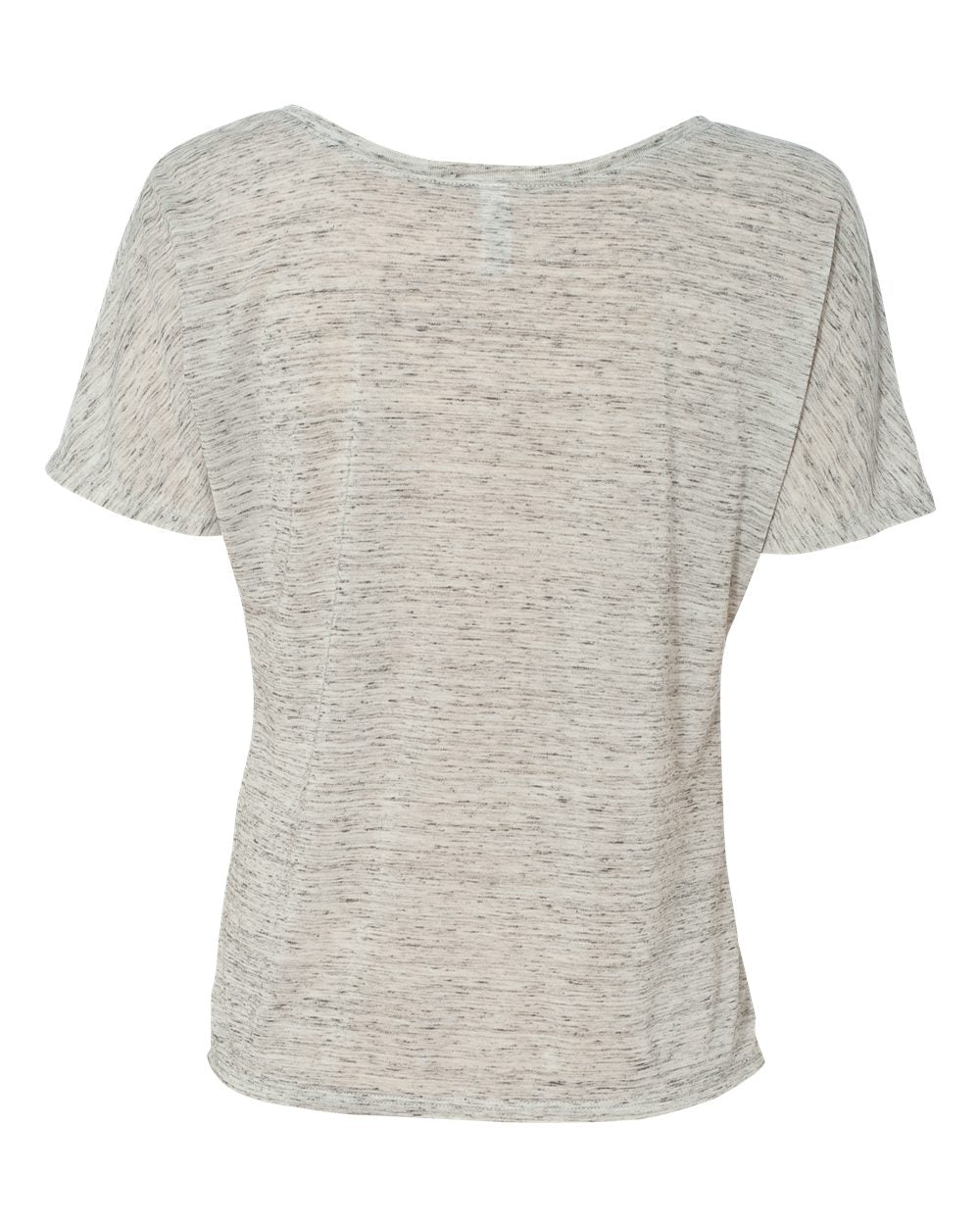 Women’s Slouchy Tee - Back - B80606013 - White Marble