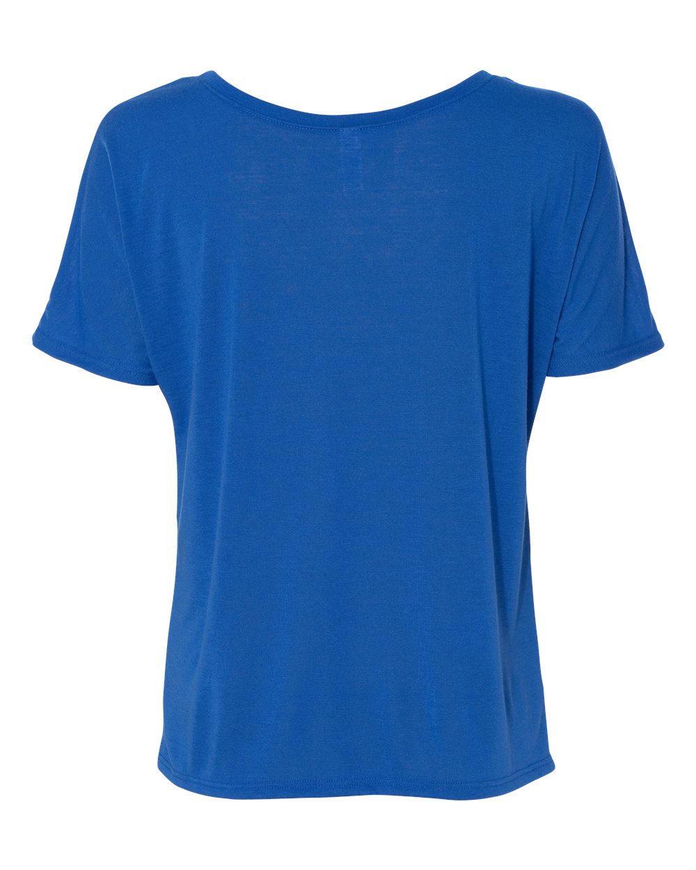 Women’s Slouchy Tee - Back - B80606753 - True Royal