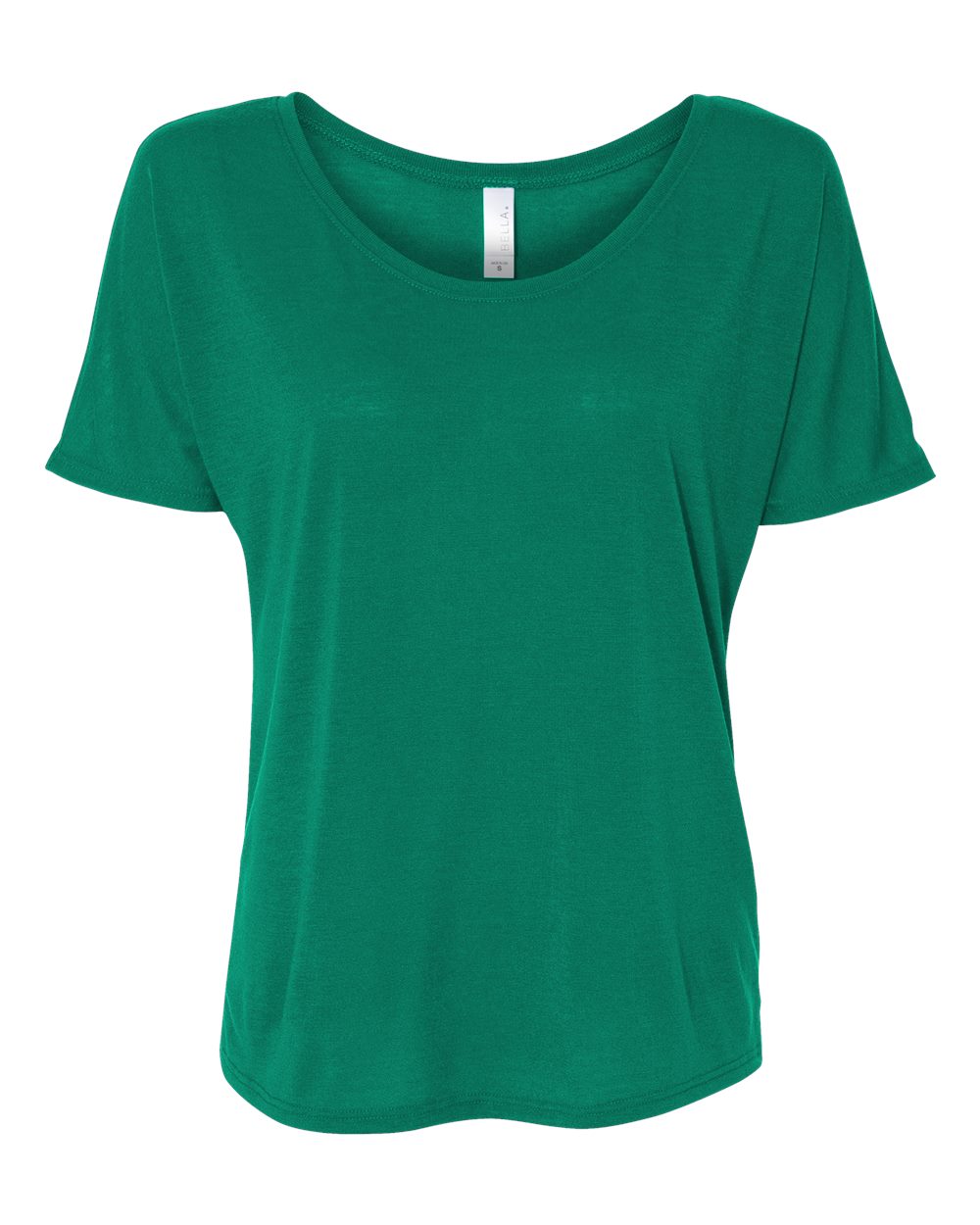Women’s Slouchy Tee - Front - B80606603 - Kelly