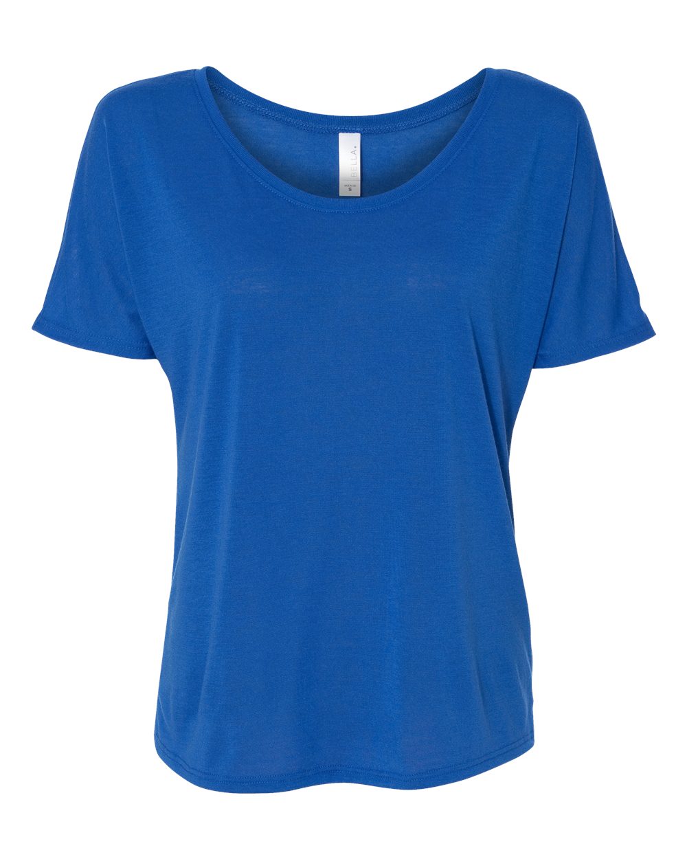 Women’s Slouchy Tee - Front - B80606753 - True Royal