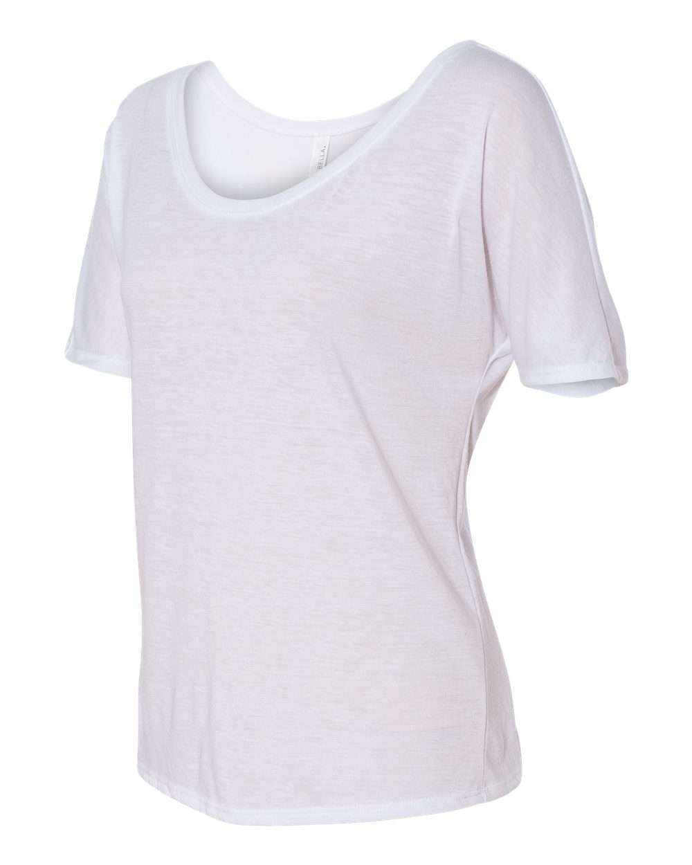 Women’s Slouchy Tee - Side - B80606003 - White