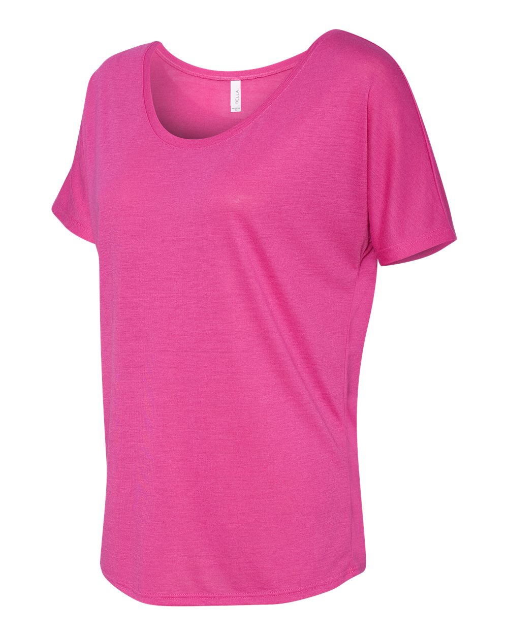 Women’s Slouchy Tee - Side - B80606033 - Berry