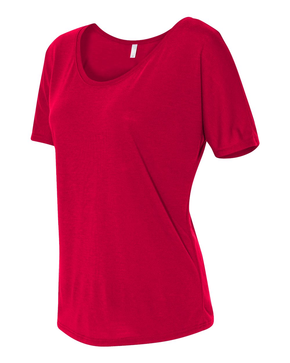 Women’s Slouchy Tee - Side - B80606703 - Red