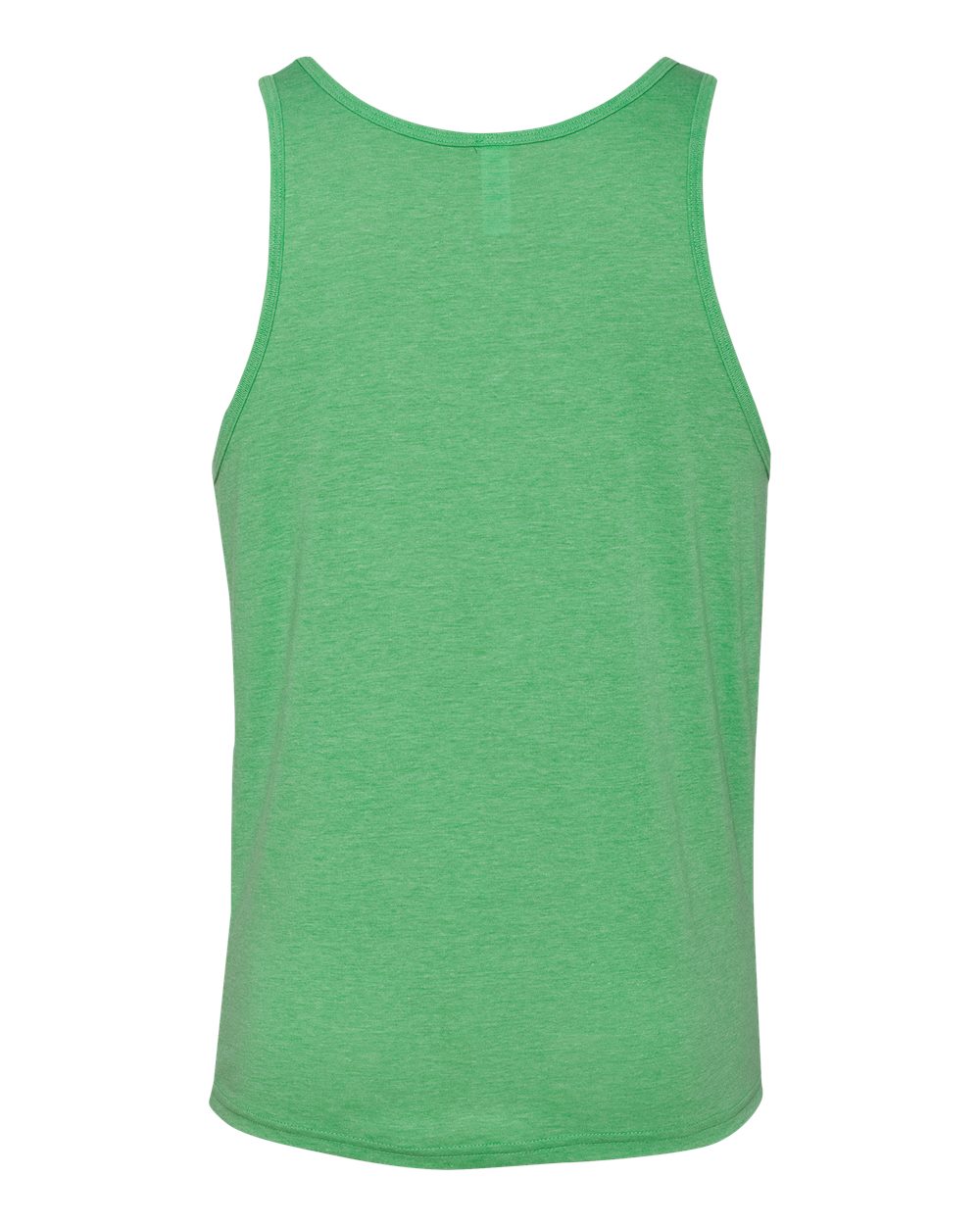 Jersey Tank - Back - B80806192 - Green Triblend