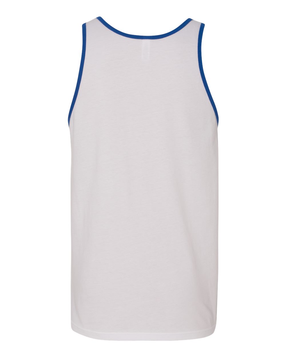Jersey Tank - Back - B80806732 - White/ True Royal
