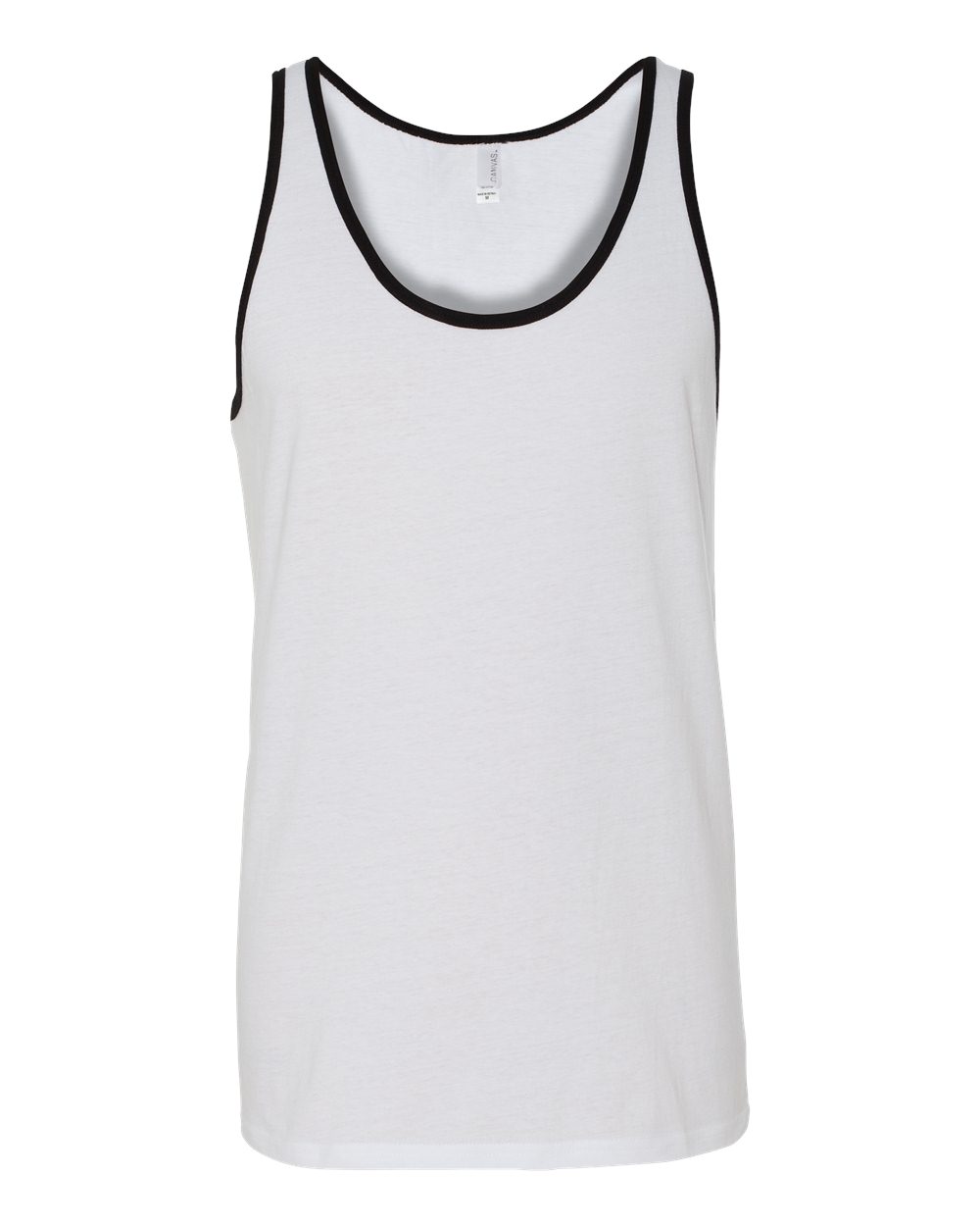 Jersey Tank - Front - B80806012 - White/ Black