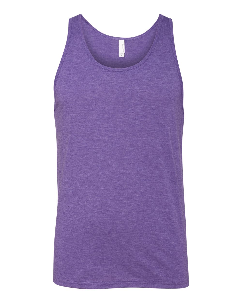 Jersey Tank - Front - B80806672 - Purple Triblend