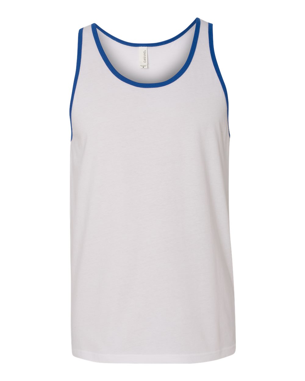 Jersey Tank - Front - B80806732 - White/ True Royal
