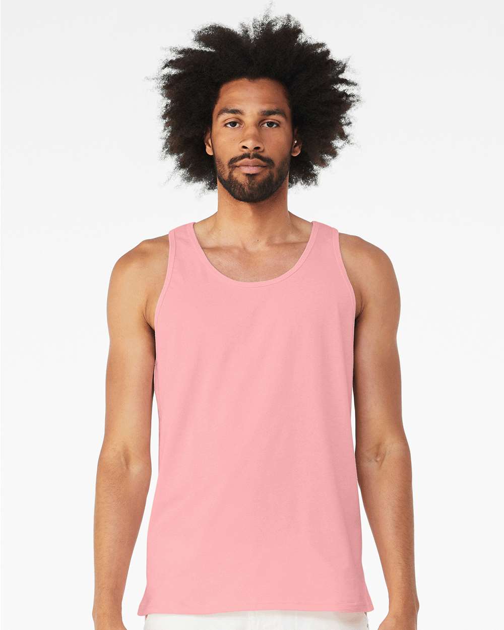 Jersey Tank - OnModelFront - B80806302 - Pink