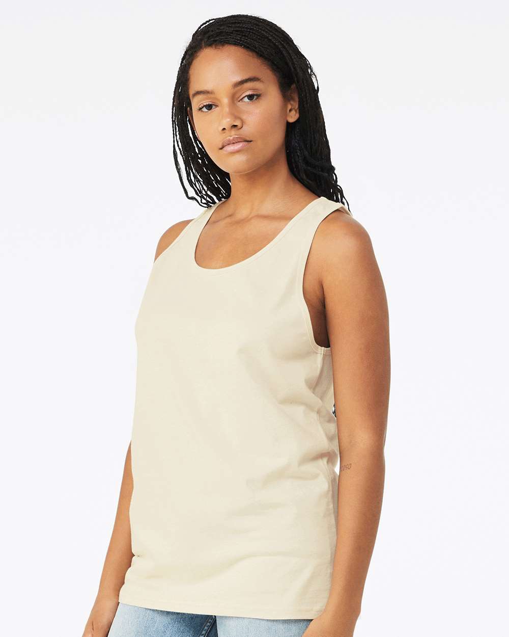 Jersey Tank - OnModelSide - B80806262 - Natural
