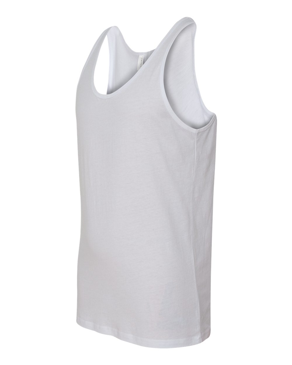 Jersey Tank - Side - B80806002 - White