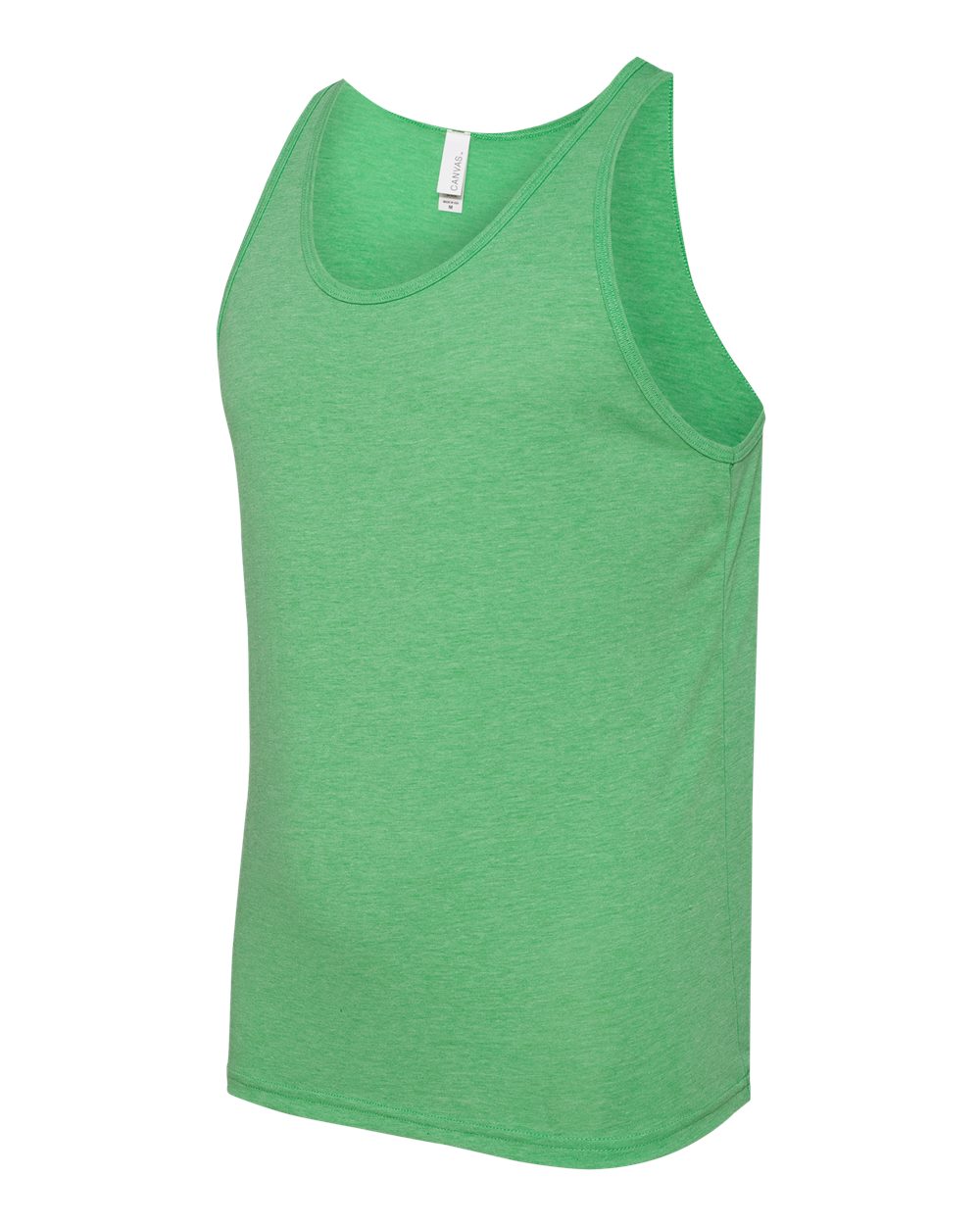 Jersey Tank - Side - B80806192 - Green Triblend