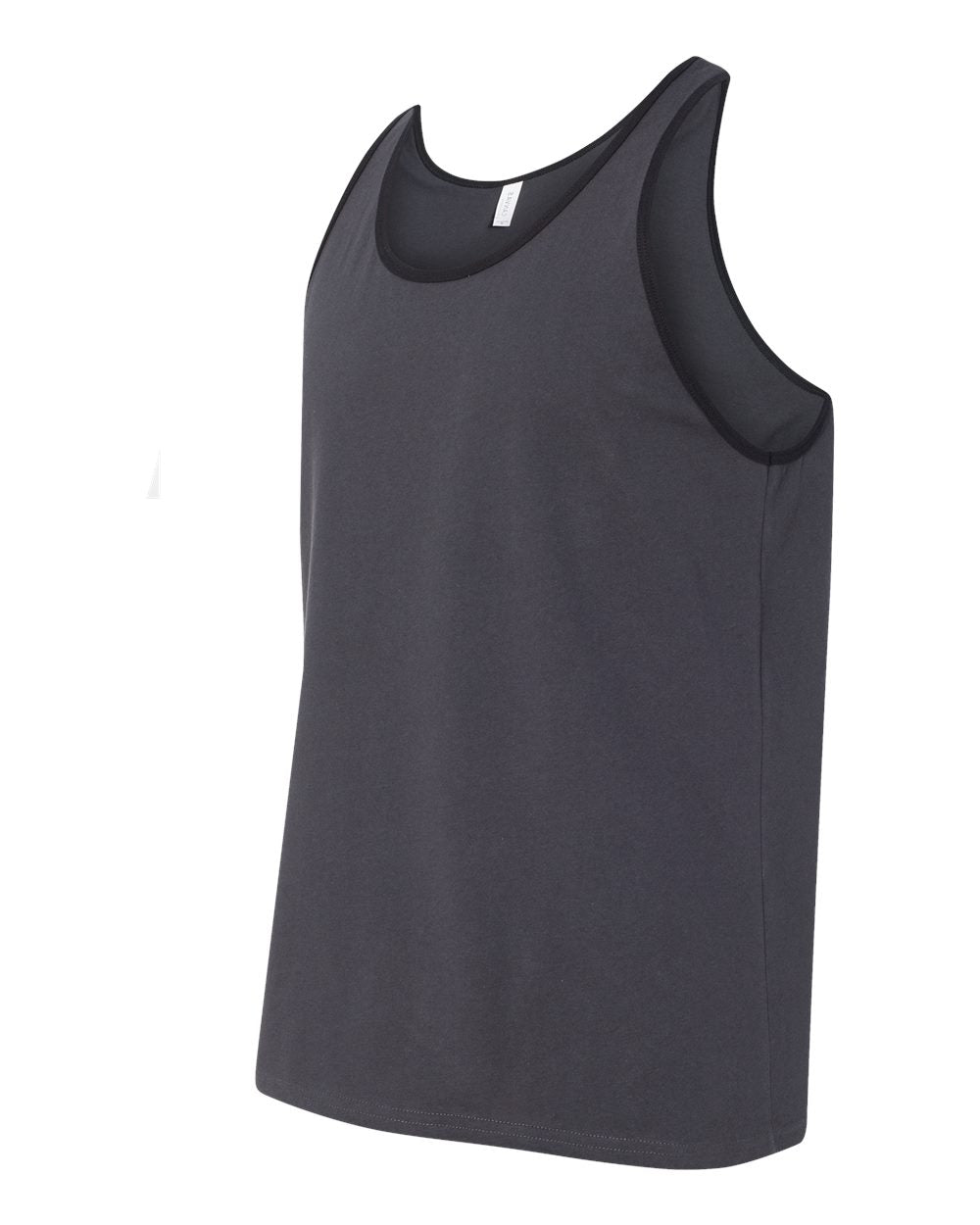 Jersey Tank - Side - B80806452 - Dark Grey/ Black