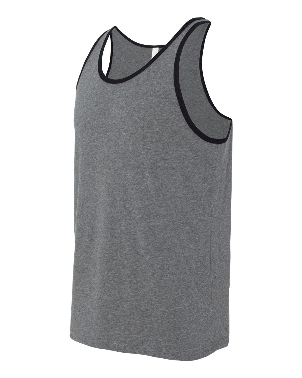 Jersey Tank - Side - B80806482 - Deep Heather/ Black