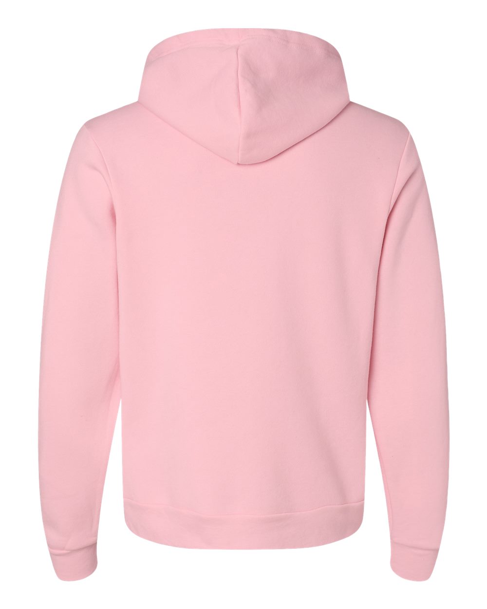 Unisex Sponge Fleece Hoodie - Back - B86306252 - Pink