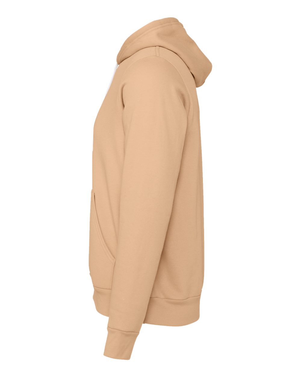 Unisex Sponge Fleece Hoodie - DirectSide - B86306172 - Heather Sand Dune