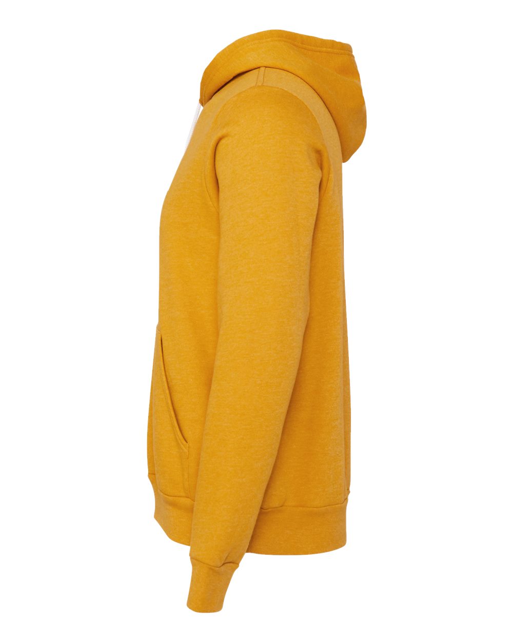 Unisex Sponge Fleece Hoodie - DirectSide - B86306402 - Heather Mustard