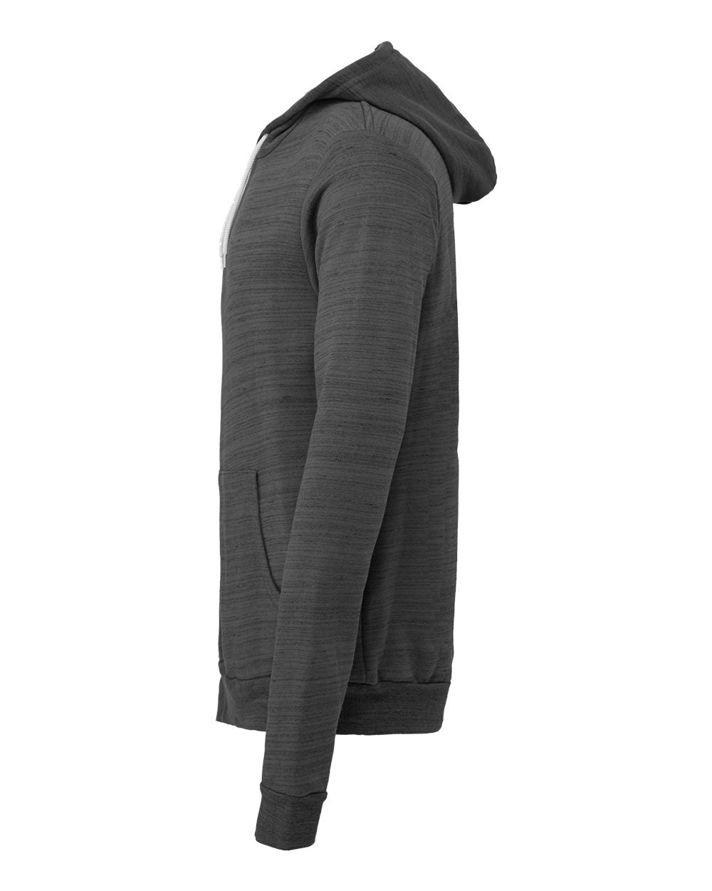 Unisex Sponge Fleece Hoodie - DirectSide - B86306512 - Dark Grey Marble