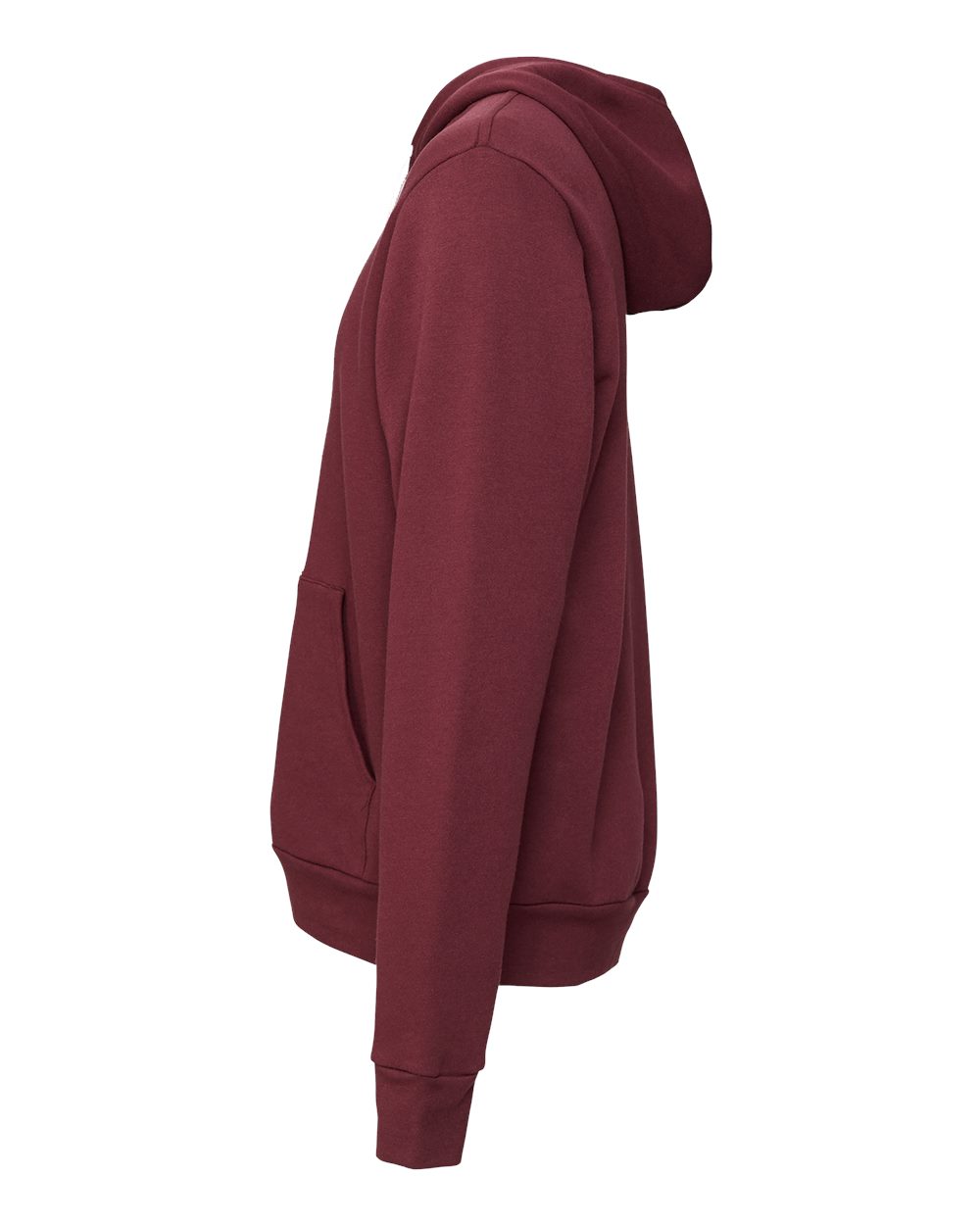 Unisex Sponge Fleece Hoodie - DirectSide - B86306542 - Maroon