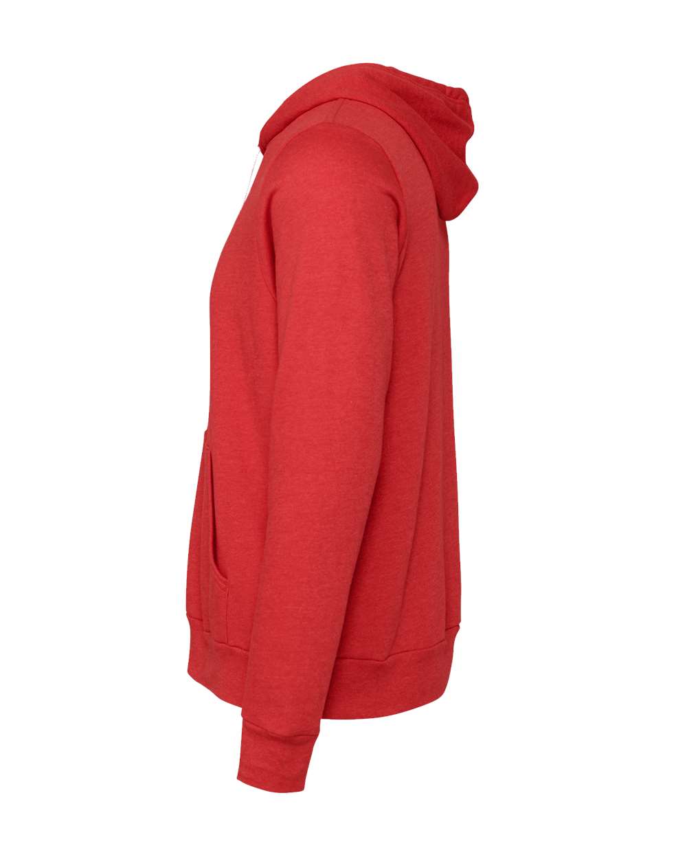 Unisex Sponge Fleece Hoodie - DirectSide - B86306722 - Heather Red