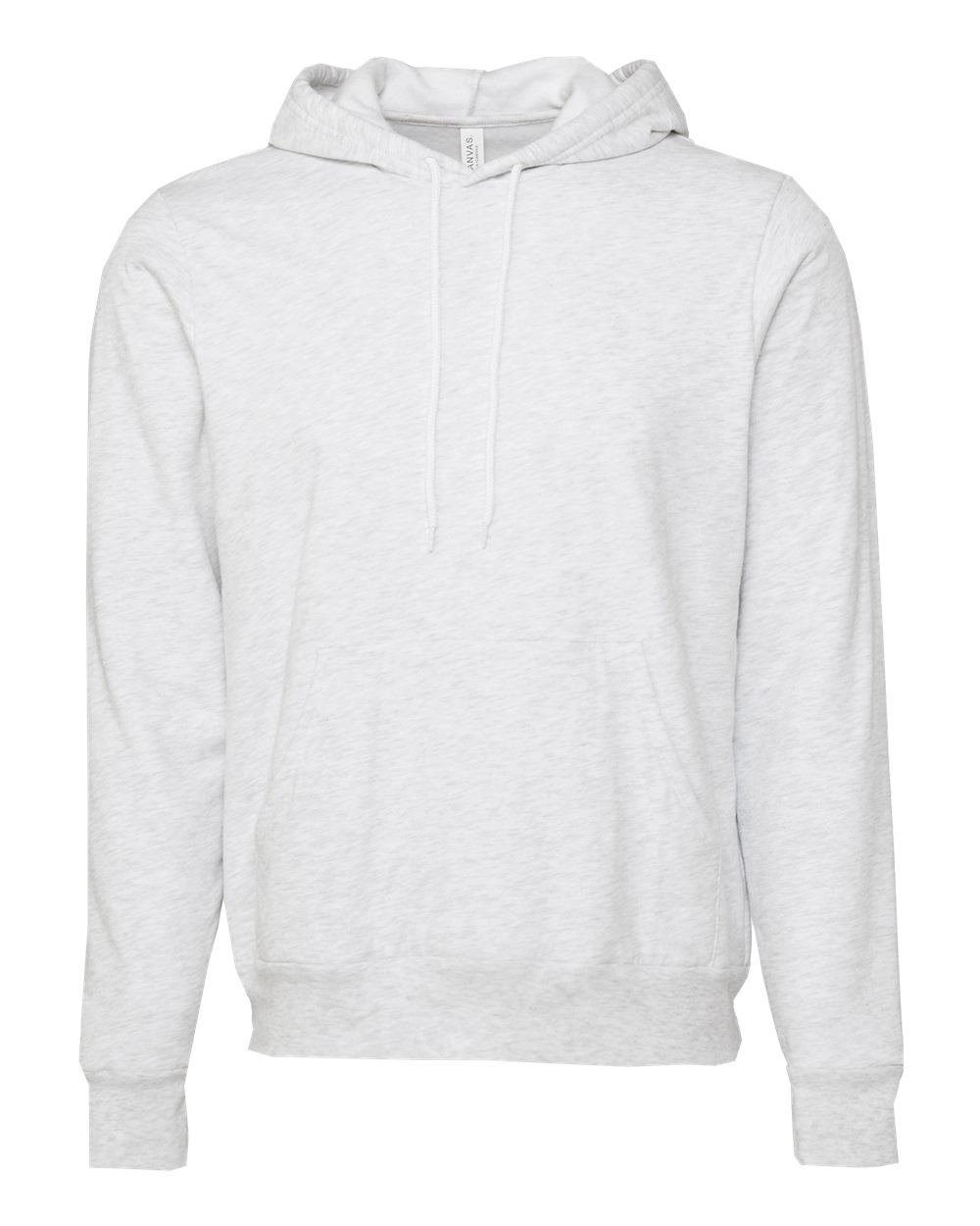 Unisex Sponge Fleece Hoodie - Front - B86306022 - Ash