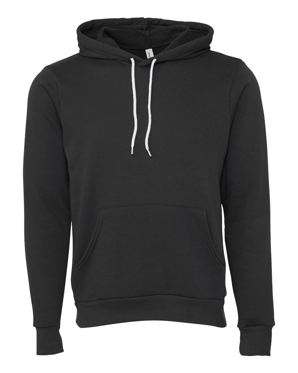 Unisex Sponge Fleece Hoodie - Front - B86306592 - DTG Dark Grey