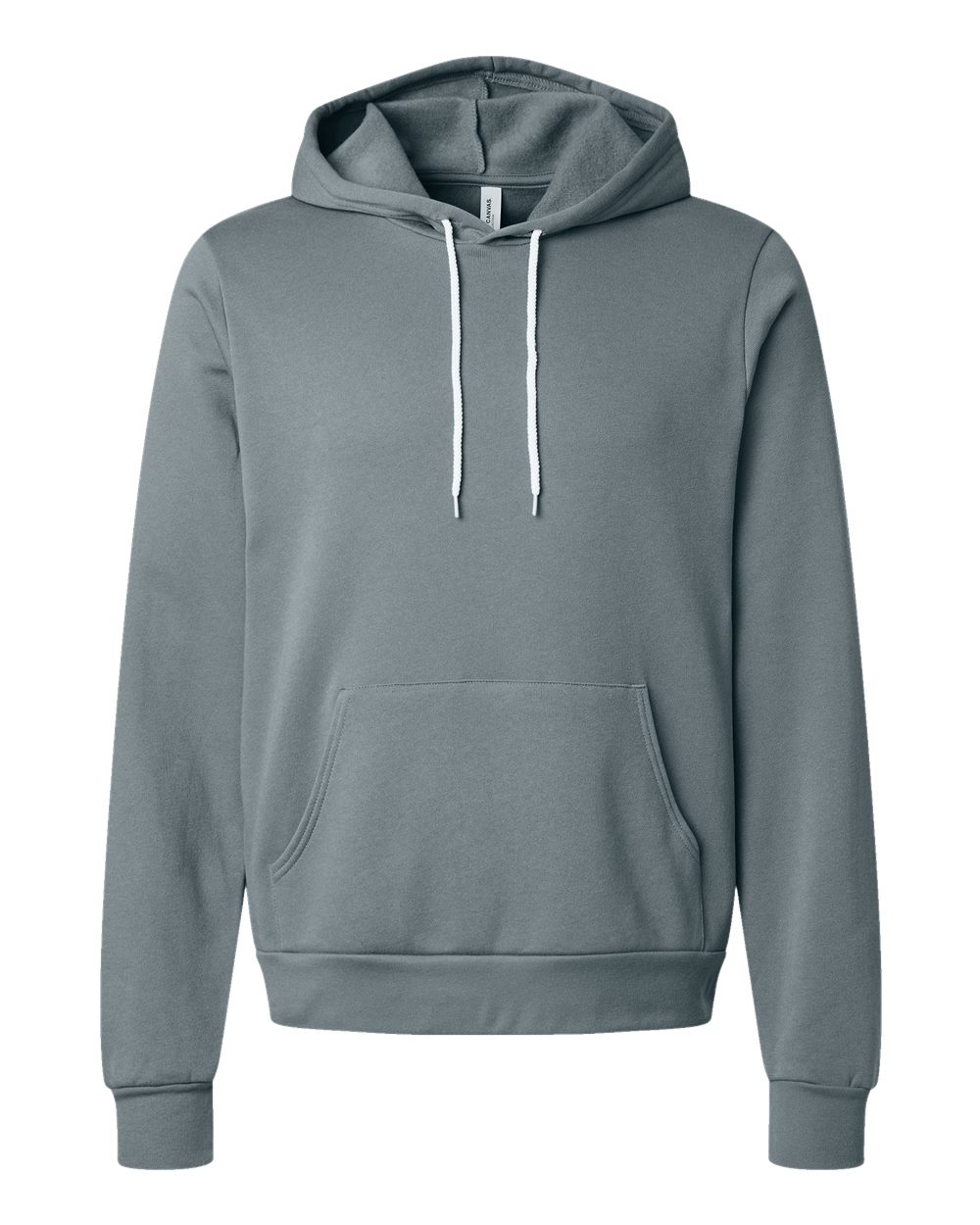 Unisex Sponge Fleece Hoodie - Front - B86306802 - Blue Storm