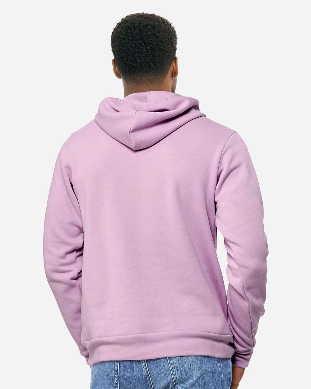 Unisex Sponge Fleece Hoodie - OnModelBack - B86306092 - Lilac
