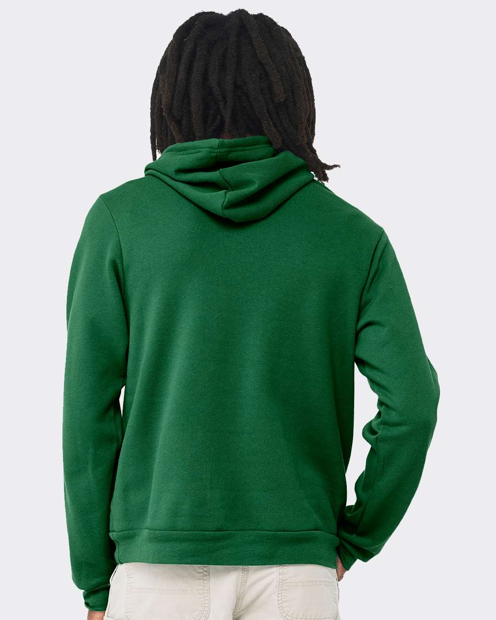 Unisex Sponge Fleece Hoodie - OnModelBack - B86306222 - Kelly