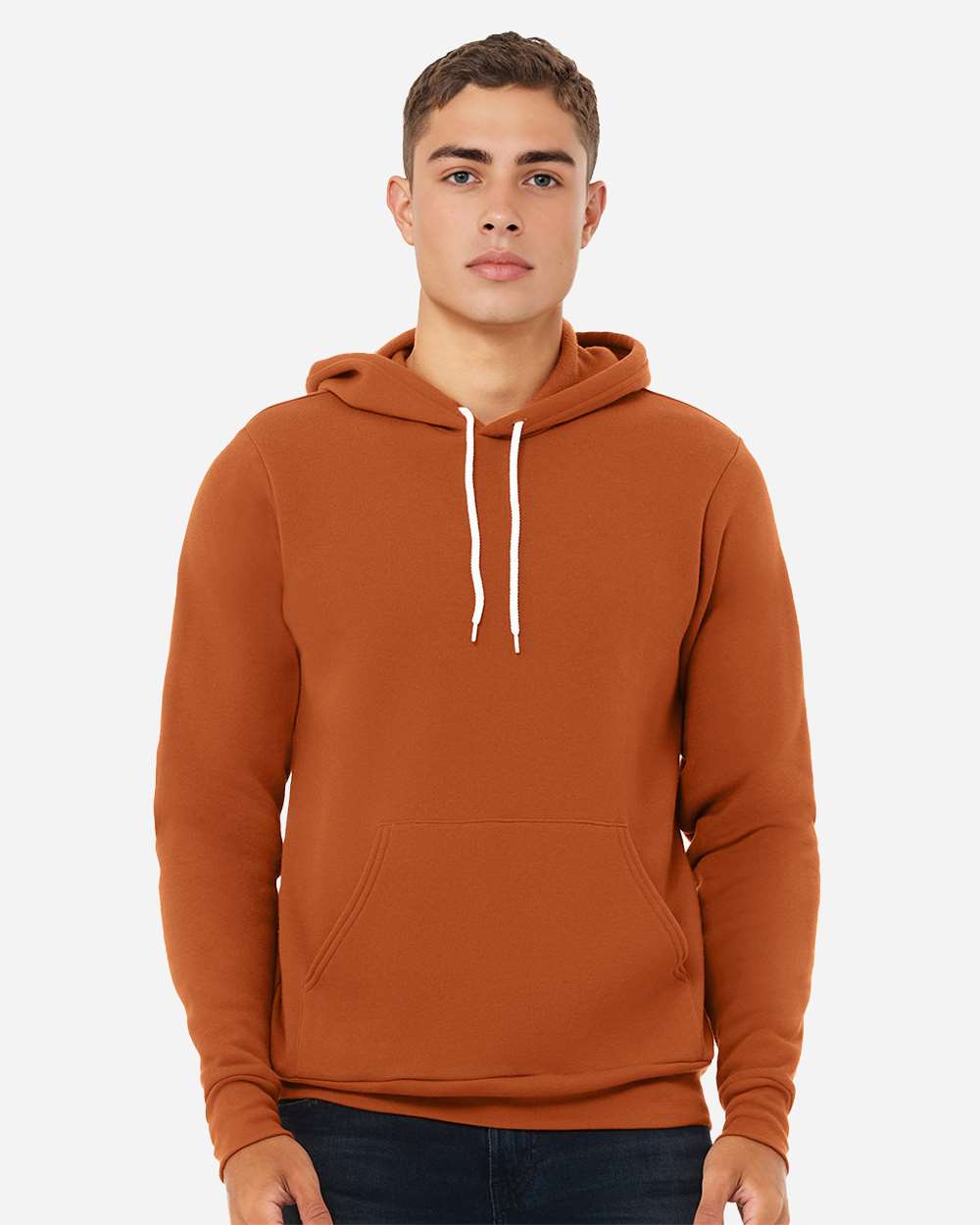 Unisex Sponge Fleece Hoodie - OnModelFront - B86306642 - Autumn