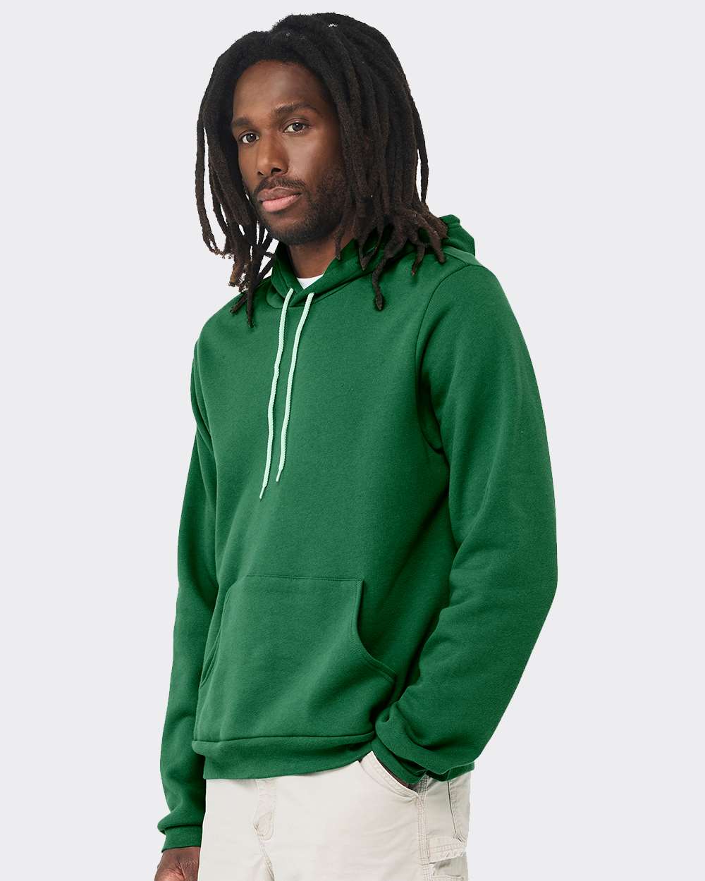 Unisex Sponge Fleece Hoodie - OnModelSide - B86306222 - Kelly