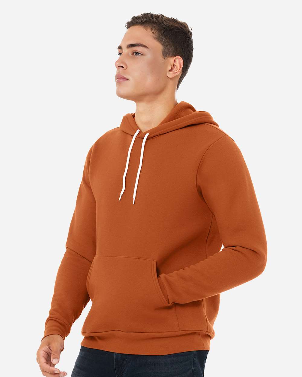 Unisex Sponge Fleece Hoodie - OnModelSide - B86306642 - Autumn