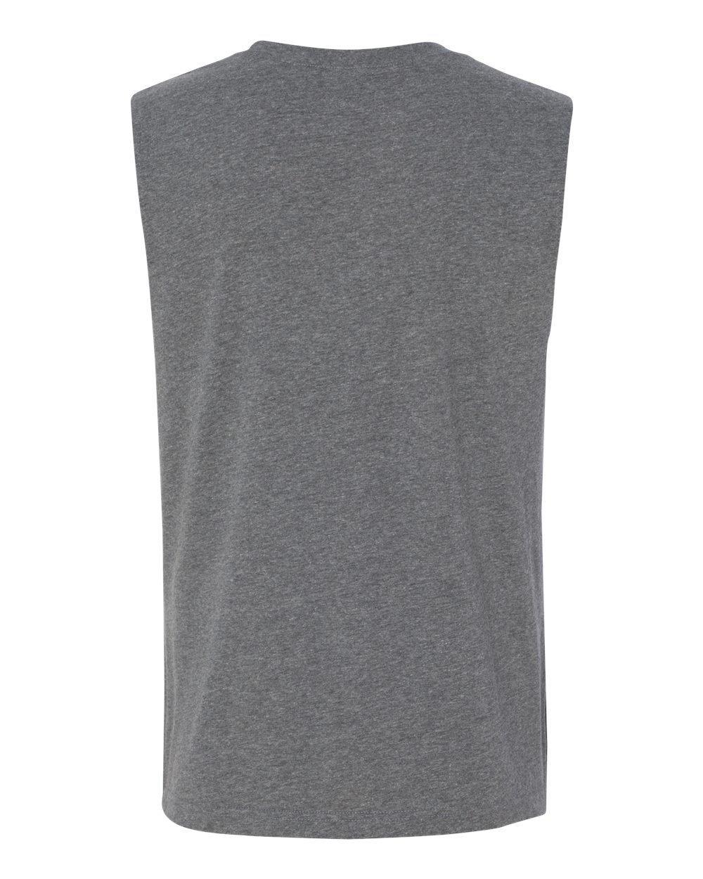 Jersey Muscle Tank - Back - B80906072 - Deep Heather