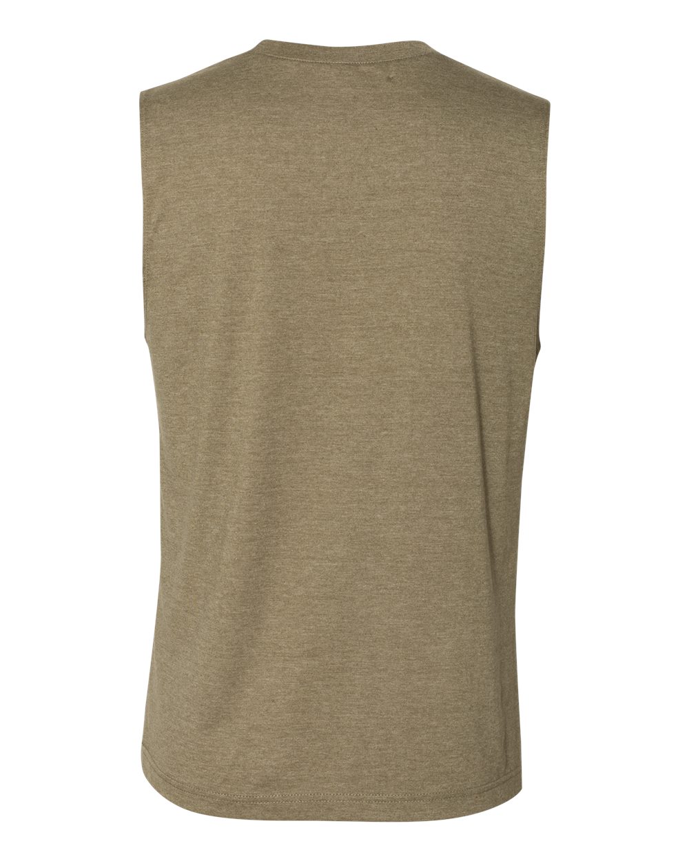 Jersey Muscle Tank - Back - B80906642 - Heather Olive