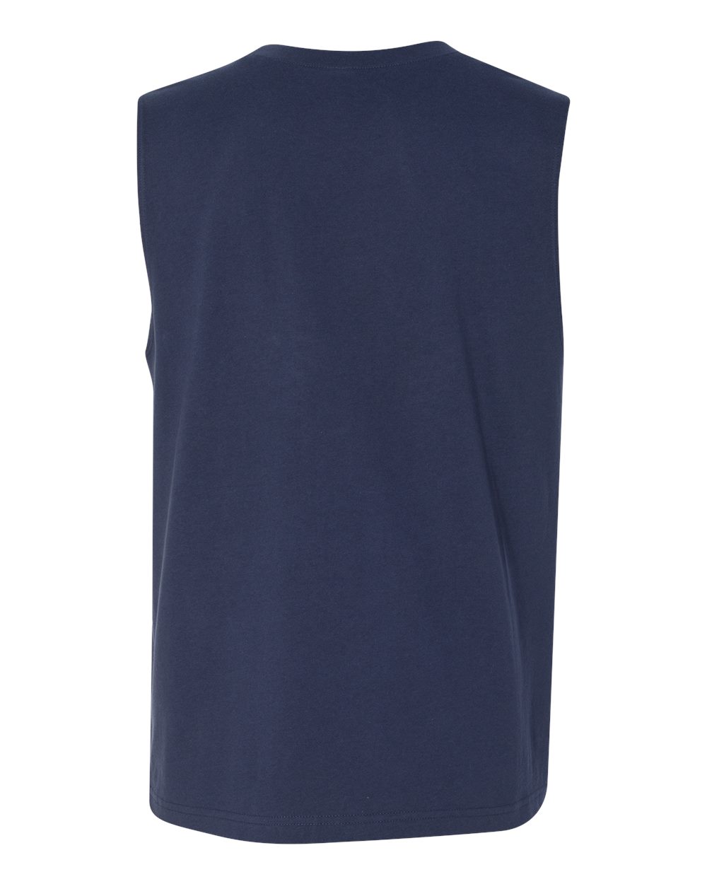 Jersey Muscle Tank - Back - B80906652 - Navy