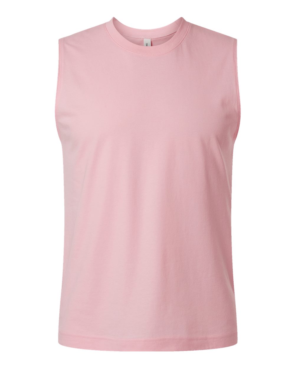 Jersey Muscle Tank - Front - B80906302 - Pink