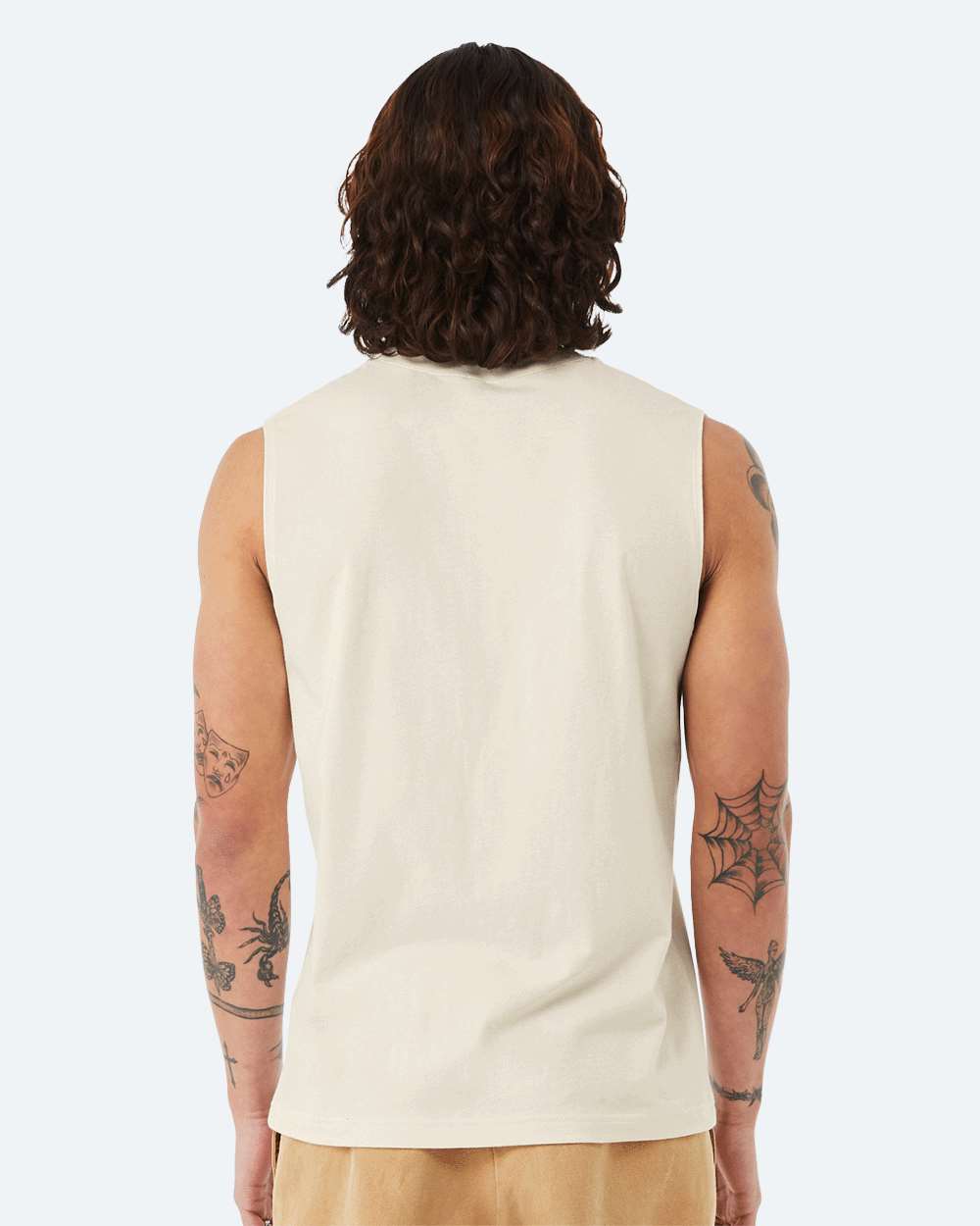 Jersey Muscle Tank - OnModelBack - B80906242 - Natural
