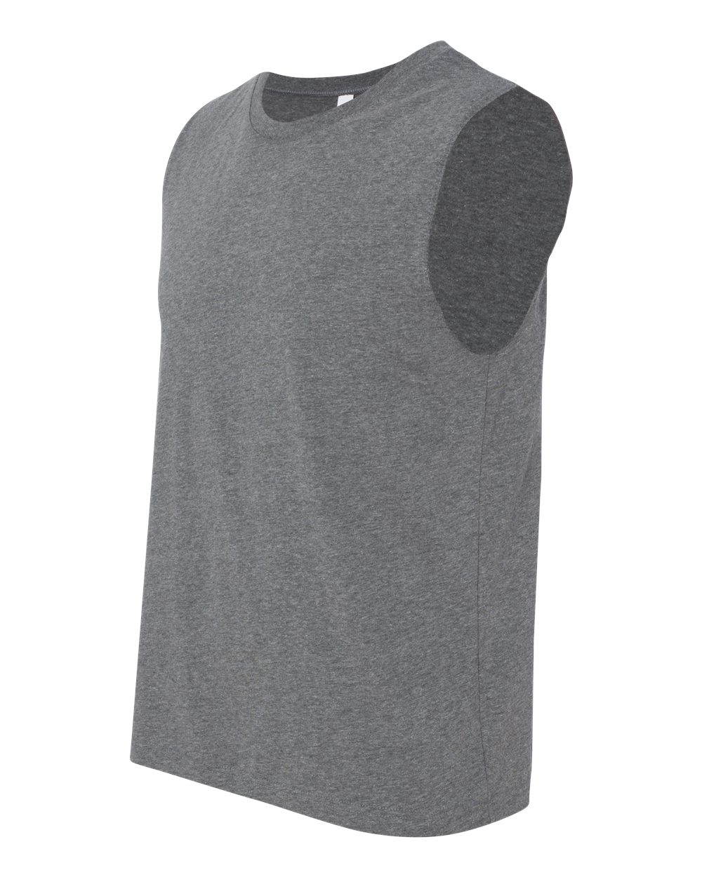 Jersey Muscle Tank - Side - B80906072 - Deep Heather