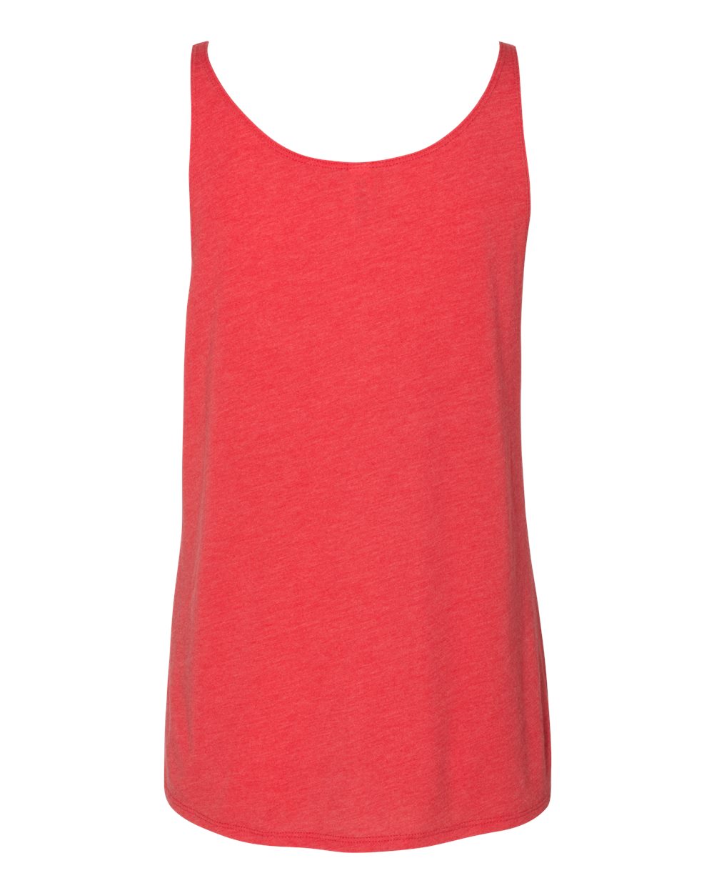 Women's Slouchy Tank - Back - B55906123 - Red Triblend