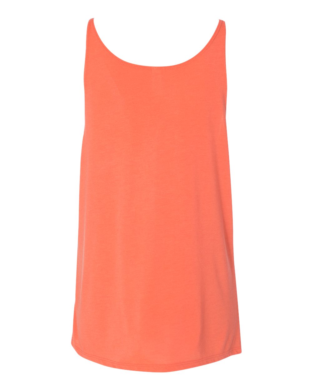 Women's Slouchy Tank - Back - B55906273 - Coral