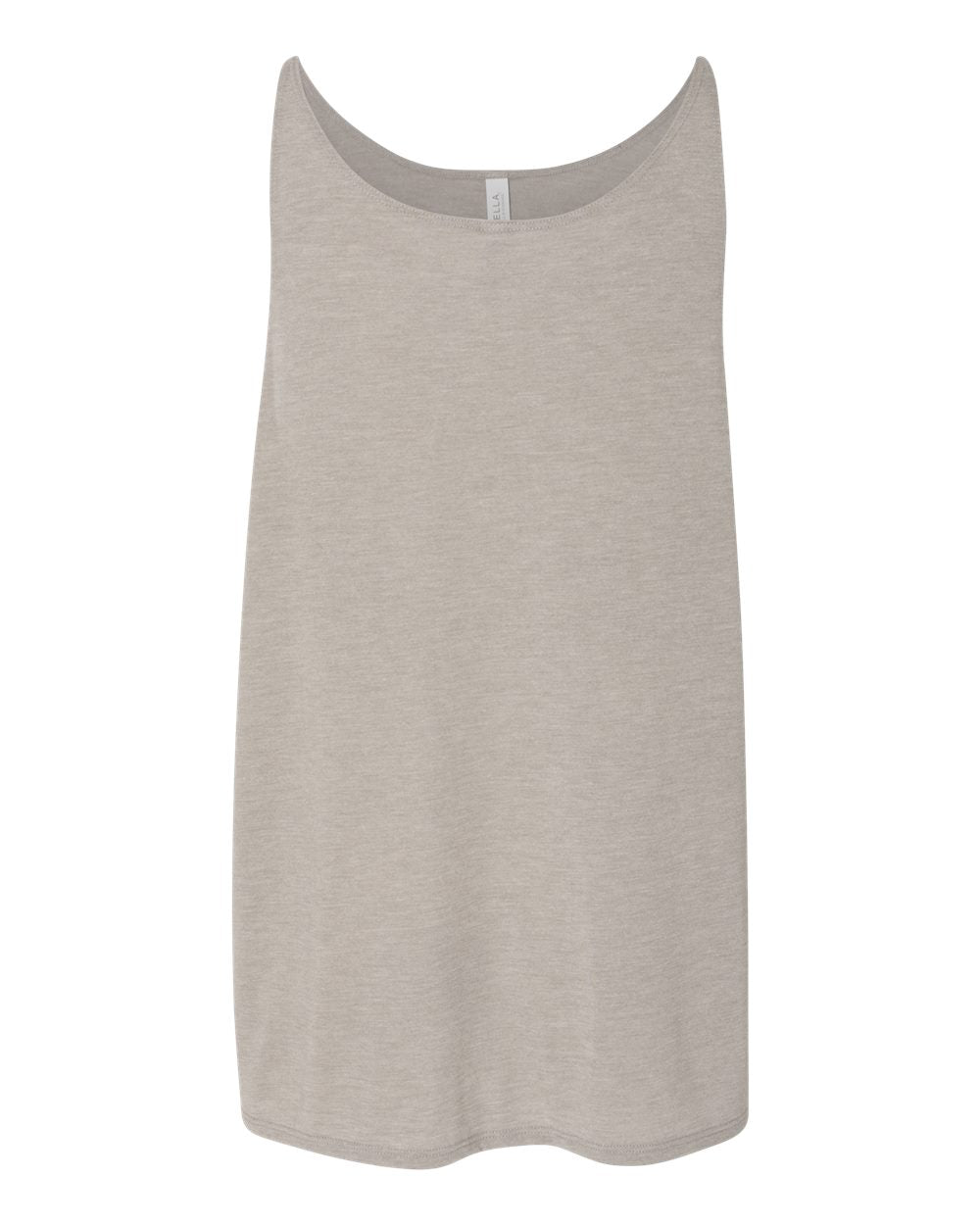 Women's Slouchy Tank - Back - B55906363 - Heather Stone