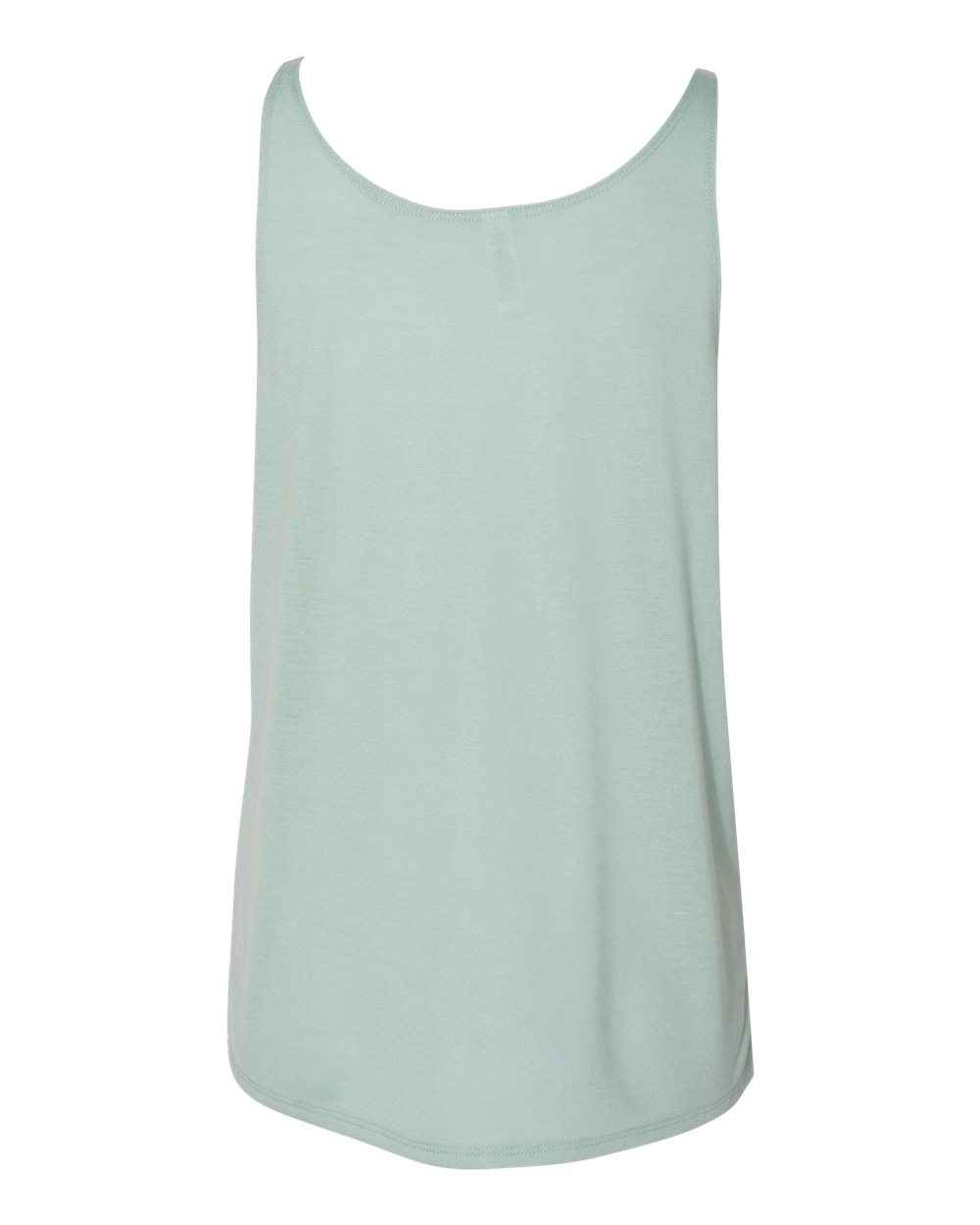 Women's Slouchy Tank - Back - B55906573 - Dusty Blue