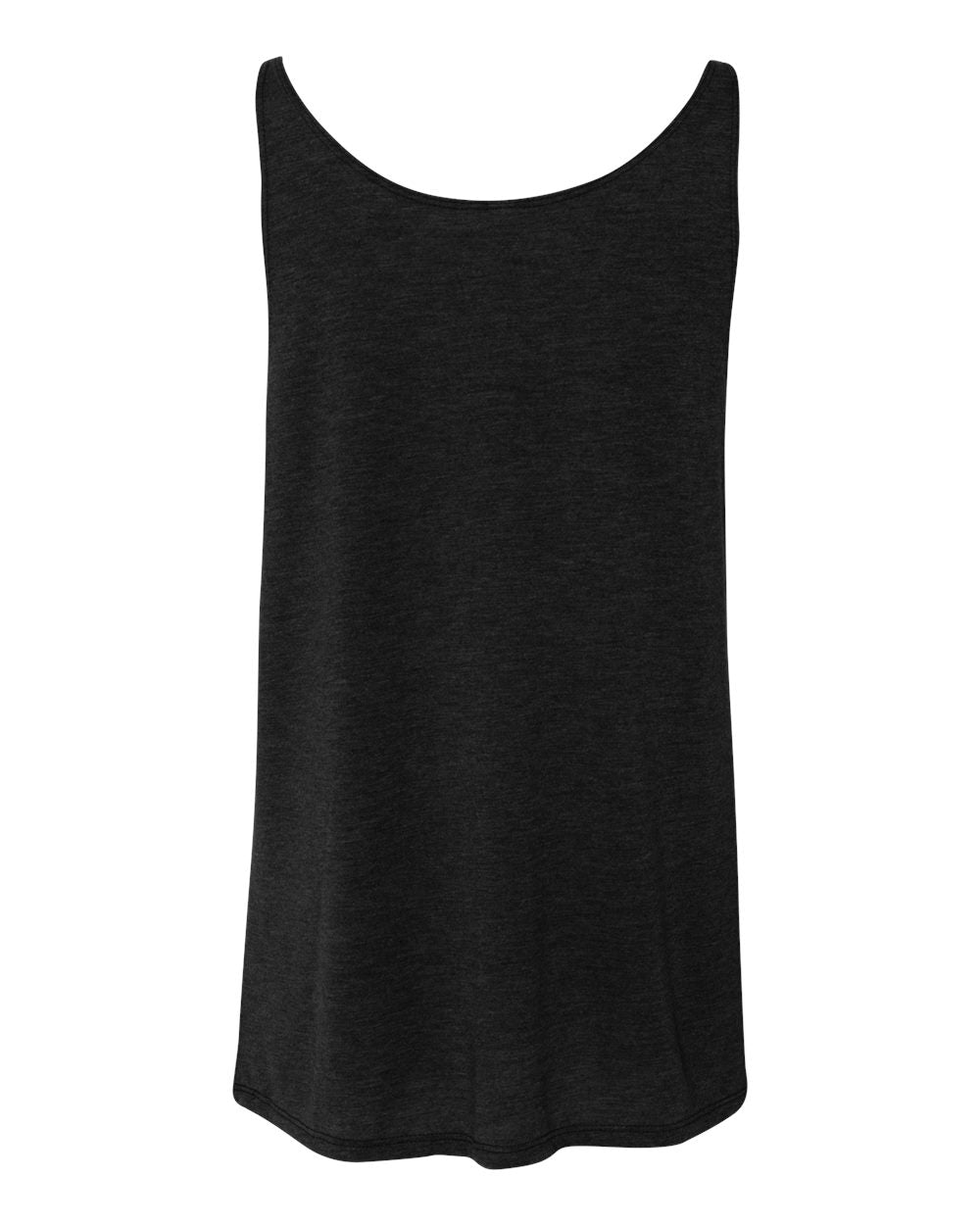 Women's Slouchy Tank - Back - B55906593 - Black Heather