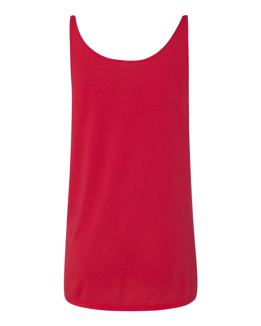 Women's Slouchy Tank - Back - B55906703 - Red