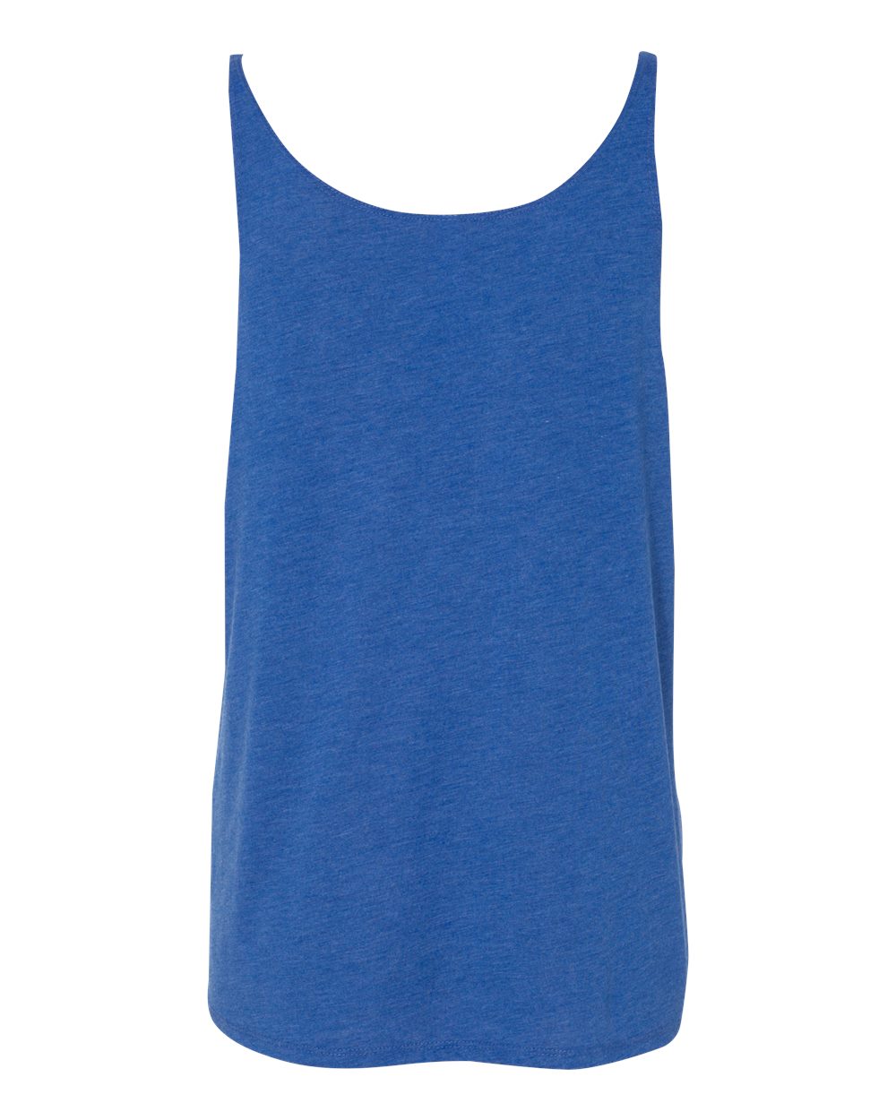 Women's Slouchy Tank - Back - B55906743 - True Royal Triblend