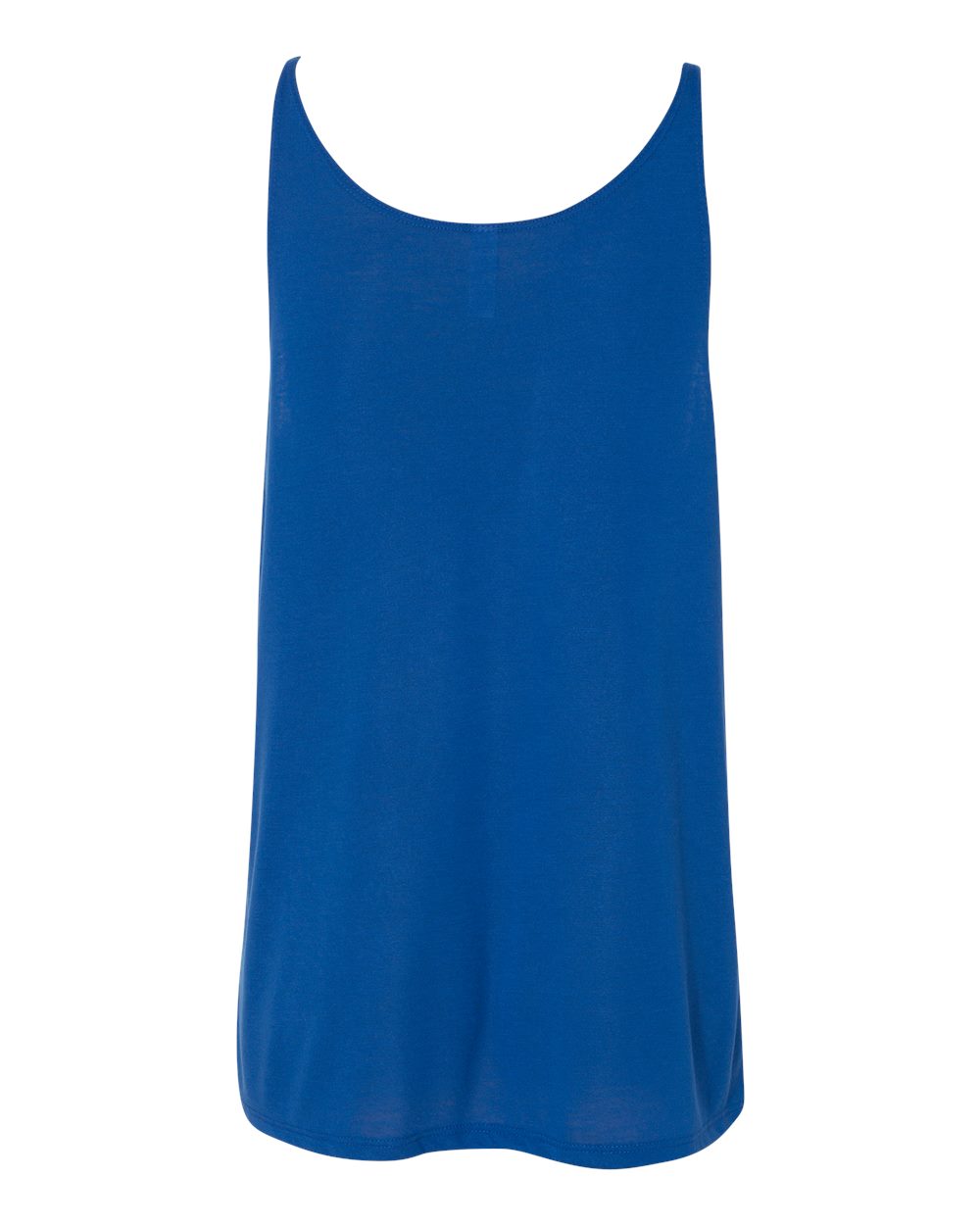 Women's Slouchy Tank - Back - B55906753 - True Royal