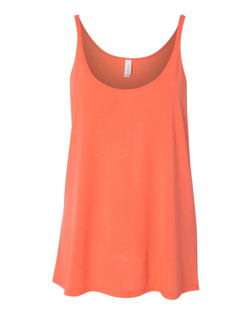 Women's Slouchy Tank - Front - B55906273 - Coral