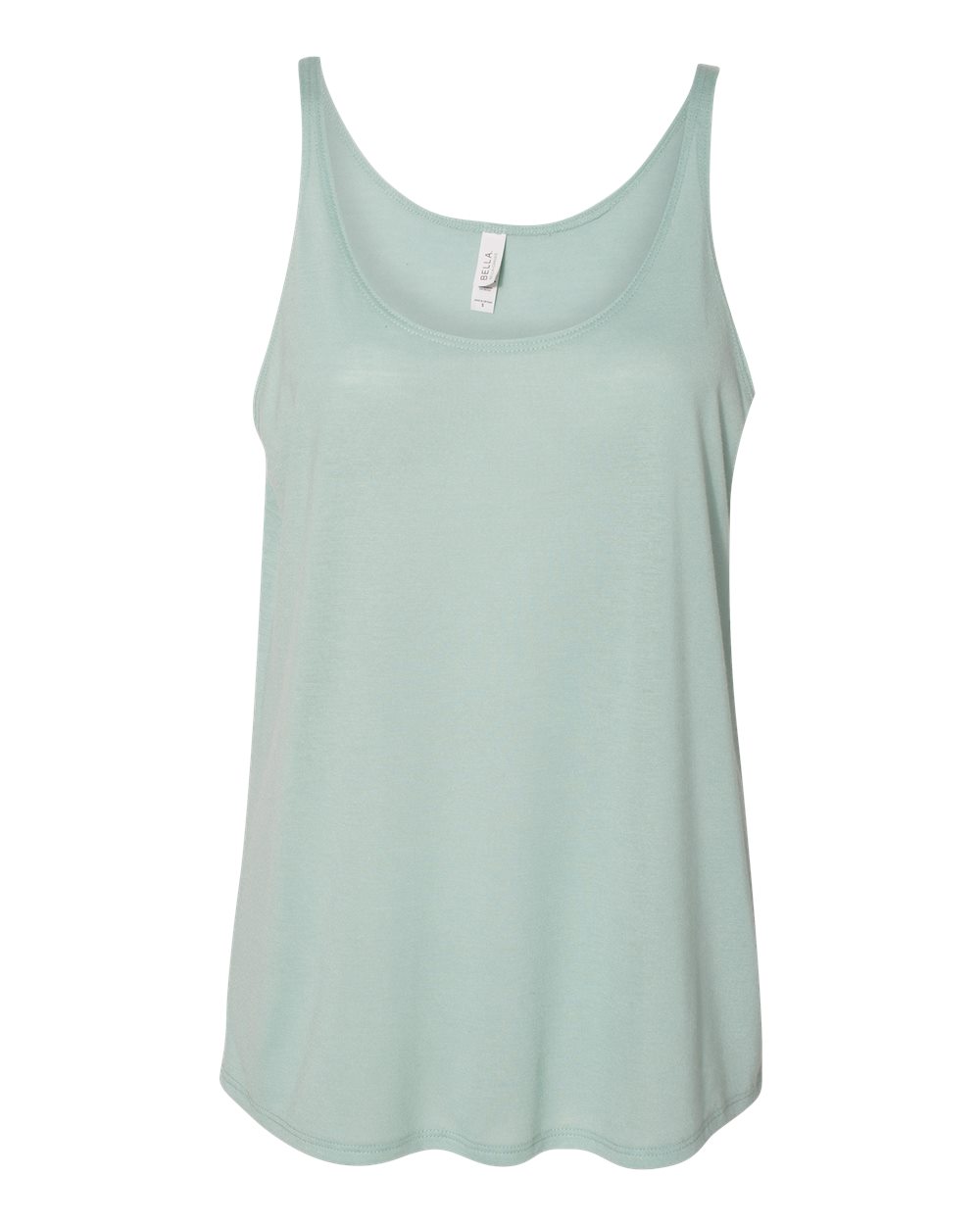 Women's Slouchy Tank - Front - B55906573 - Dusty Blue